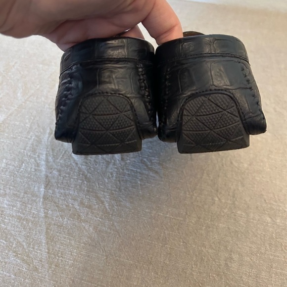 JousenMen's Loafers Crocodile Printed Casual Mens Slip On Shoes size 9 - Picture 4 of 7